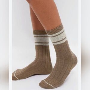 Malissa Plush Wide Rib Sock - NWT